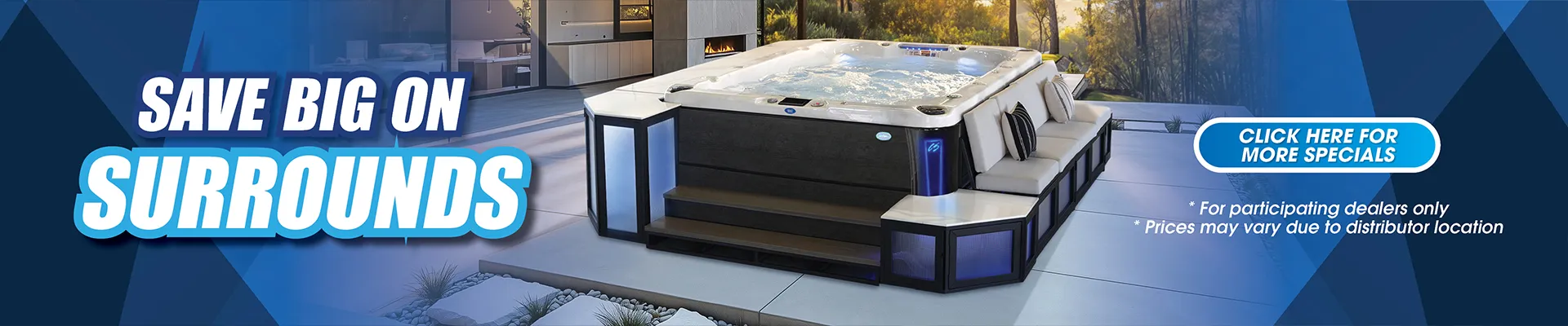 Calspas hot tub being used in a family setting - Placentia