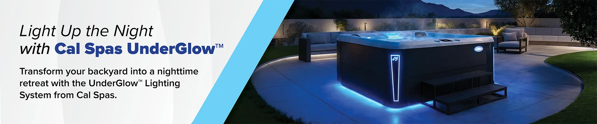 Calspas hot tub being used in a family setting - Placentia